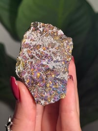 Image 3 of NATURAL IRIDESCENT CHALCOPYRITE- MOROCCO- K