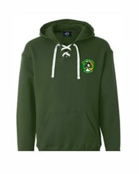 Image 1 of Forest Green PGH Fire Hockey St Pats Sport Lace Hoodie 