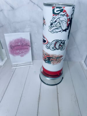 Image of GA Bulldogs 20oz Speaker Tumbler 
