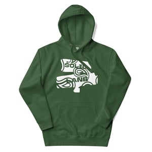Image of White Paisley Logo Hoodie 2