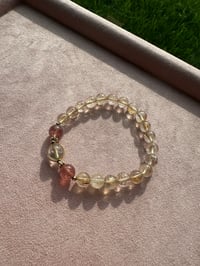 Image 1 of golden rutilated quartz 金发晶手链