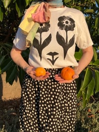 Image 2 of Poppy/ Cosmos shirt 