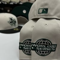Image 2 of New Era 59Fifty Stone Black Field Green 