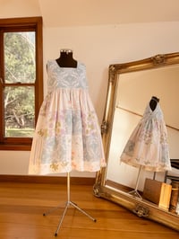 Image 2 of Patchwork Meadow Lark Mini Dress Small Aus 6-8