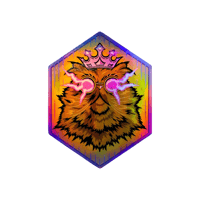 The Chonk holographic sticker