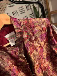 Image 2 of vintage light weight tapestry jacket