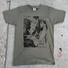 Caroline Cash Scene Tee - Military Green