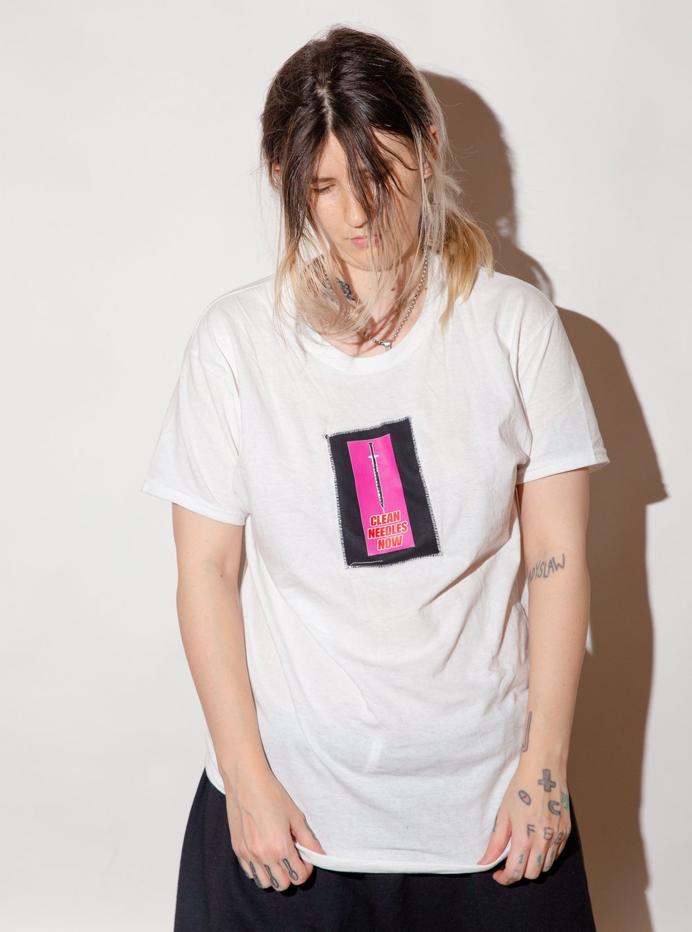 Image of Clean Needles Now Tee