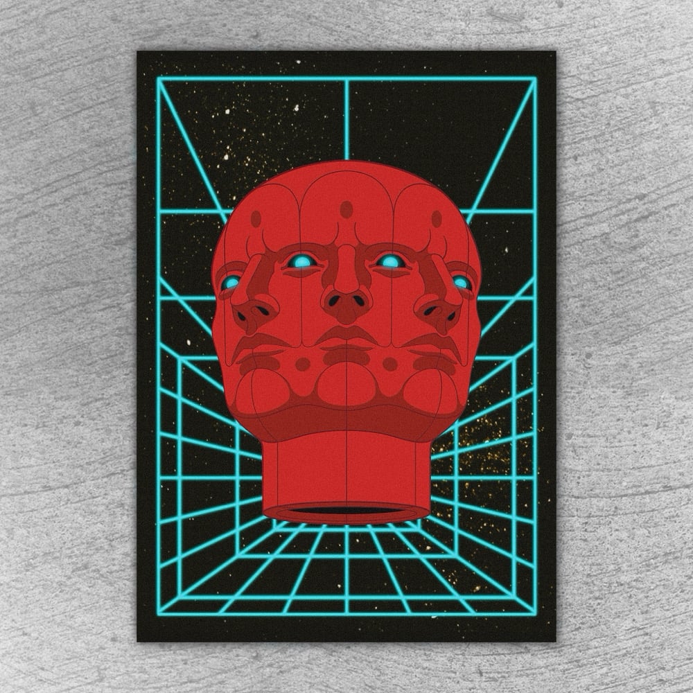 Image of  3_Faces / Post_Card