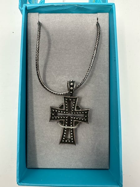 Image of Halle Joy Celtic Cross Necklace - NEW FREE SHIPPING