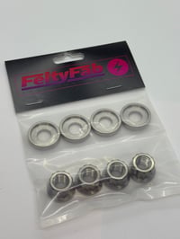 Image 2 of M10 X 1.25 Titanium Strut tower nuts