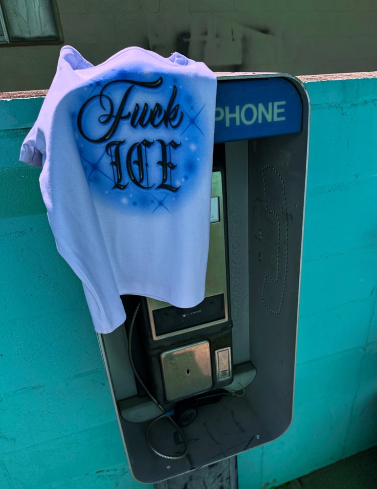 Image of PREORDER F*ck ICE Baby Tee (White)