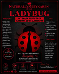 Image 4 of “LADYBUG” INTIMATE WASH Maximum Odor Eliminator & INTIMATE REFRESHER MAXIMUM ODOR ELIMINATOR