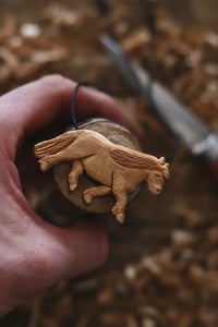 Image 3 of Stallion Horse Pendant 