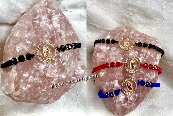 Image of Virgen De Guadalupe pendant bracelet Kit