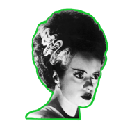 Image 1 of Bride of Frankenstein Sticker