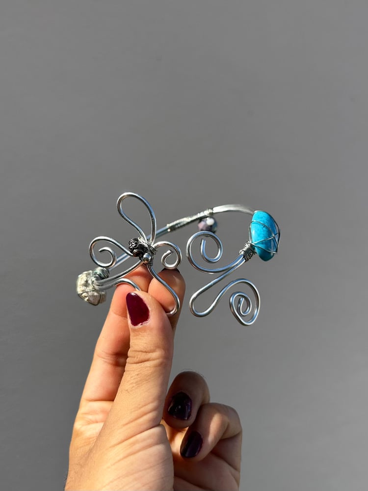 Image of ✧Turquoise Coral Cuff