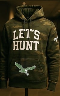 Image 2 of BIRDS Let’s hunt acid washed LIX HOODIE 