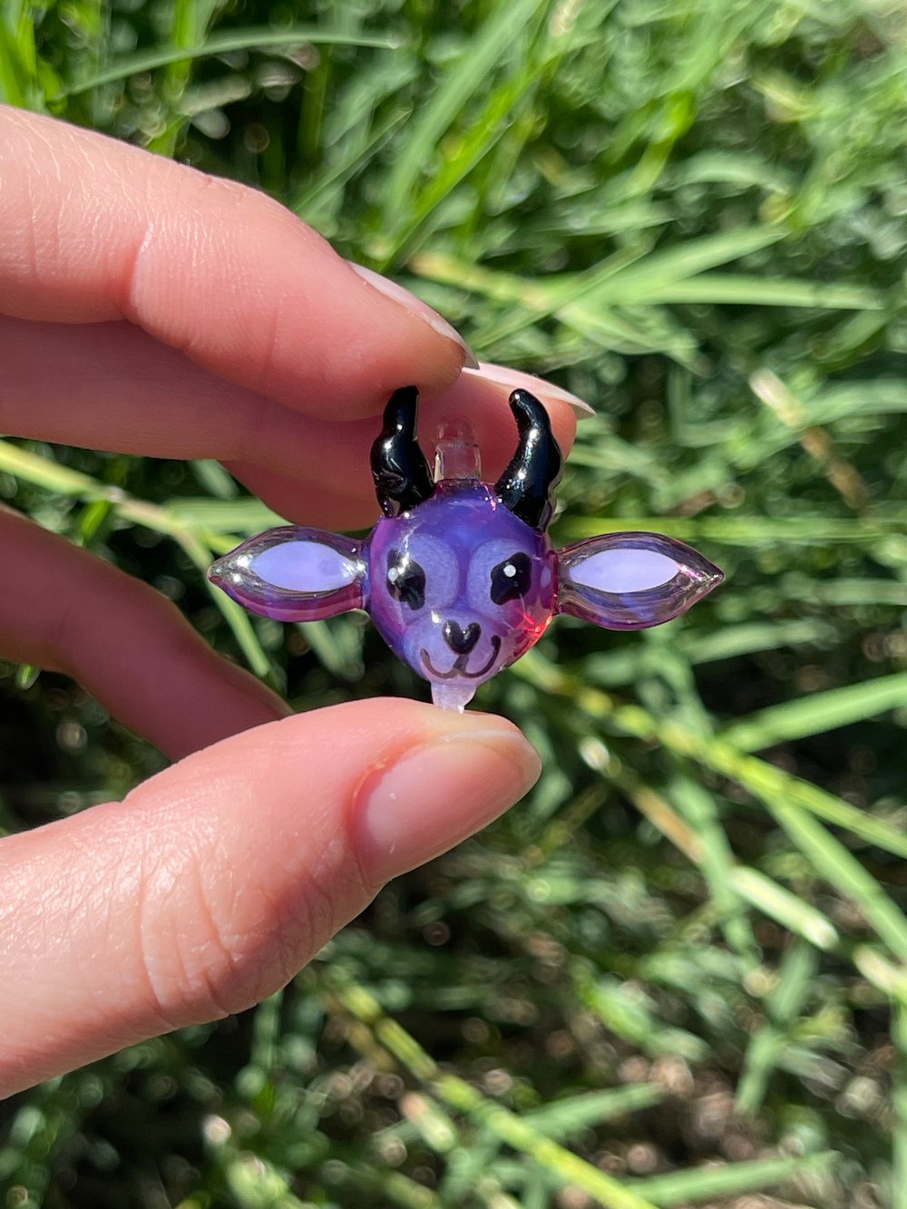 Image of Micro Kawaii Baphy Pendant: Stargazer 