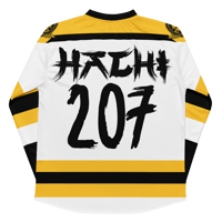 Image 1 of Hachi Black & Gold Hockey Jersey (207)