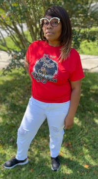 Image 1 of SHE GOT A MAD HUSTLE AND A DOPE SOUL TEE SHIRT 