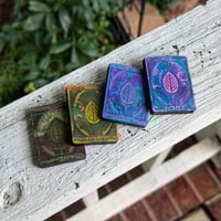 Image 2 of Wood Tarot Card/Hand Painted