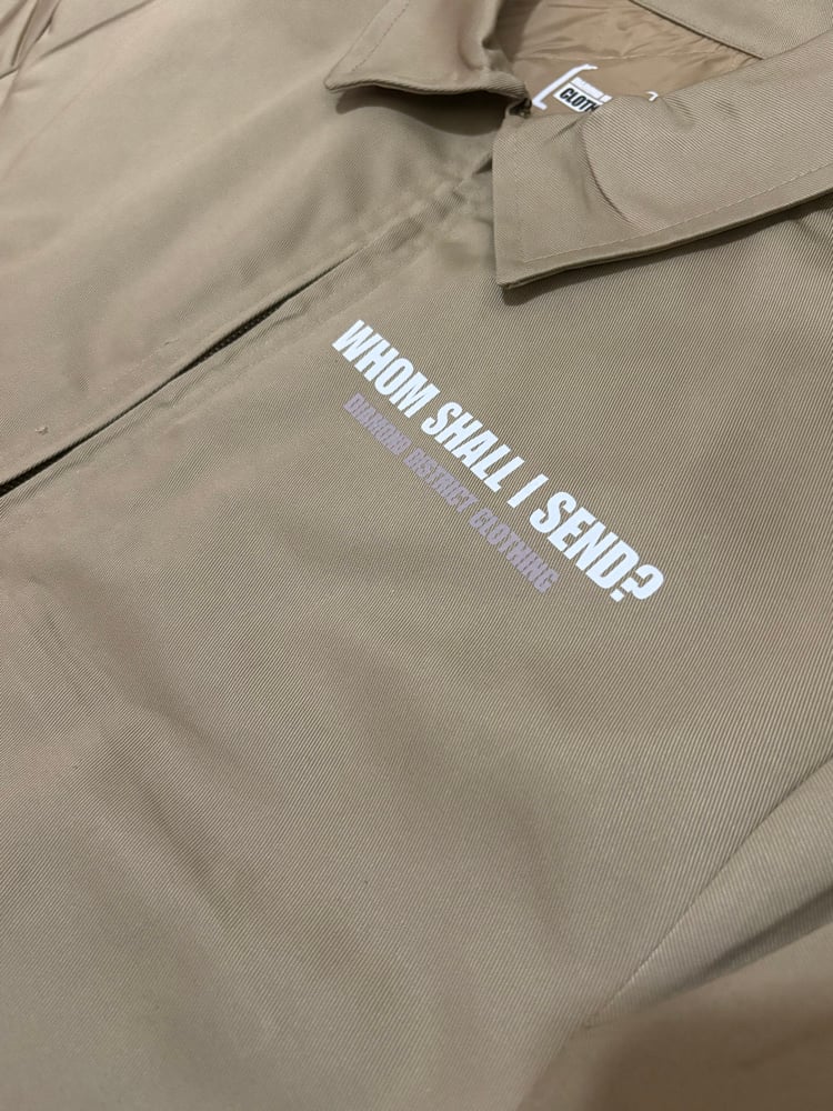 Image of Send me work jacket(khaki)