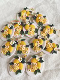 Image 1 of Classic Lemon Earrings 