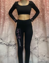 Image 1 of Compressed Leggings and Top 