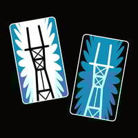 Image 1 of Sutro Tower Card Sticker
