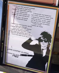 Image 4 of John Cooper Clarke - I wanna be yours V.2