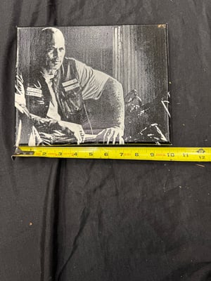 Image of Happy photo generated on a frame