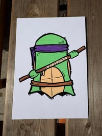 Image 5 of Teenage Mutant Ninja Turtle Ghostie Original Art 