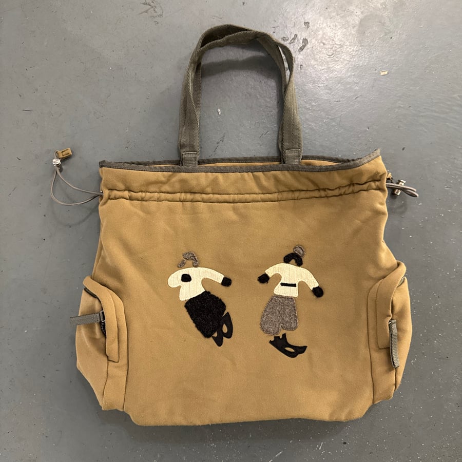 Image of Early 2000s Prada Sport Ricamo Tech Bag
