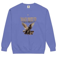Image 2 of Unisex DIVINELY PROTECTED garment-dyed sweatshirt