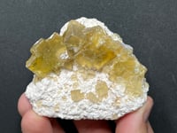Image 8 of Barite & Yellow Cubic Fluorite Crystal Specimen #2426