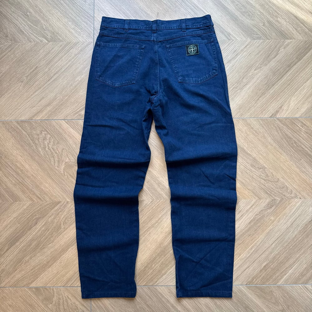 Image of 1980s Stone Island Jeans, Size 34” x 32”