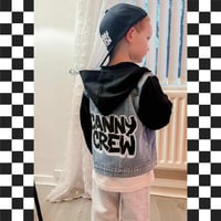 Image 3 of COAT: Exclusive Denim Jacket Hoodie