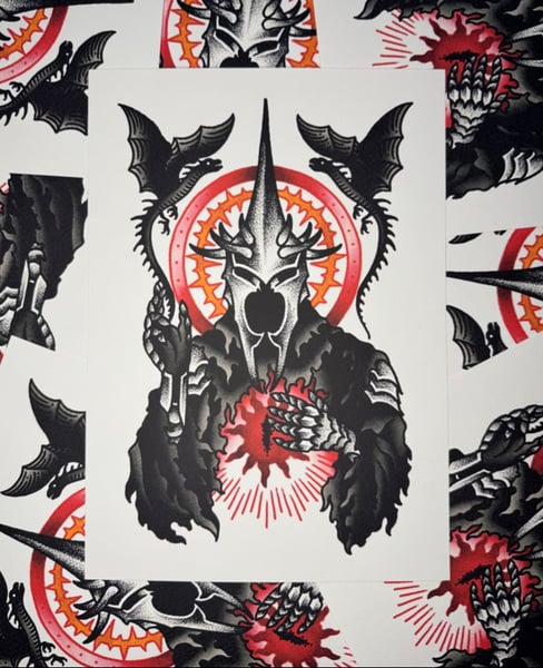 Image of A4 SACRED WITCH KING