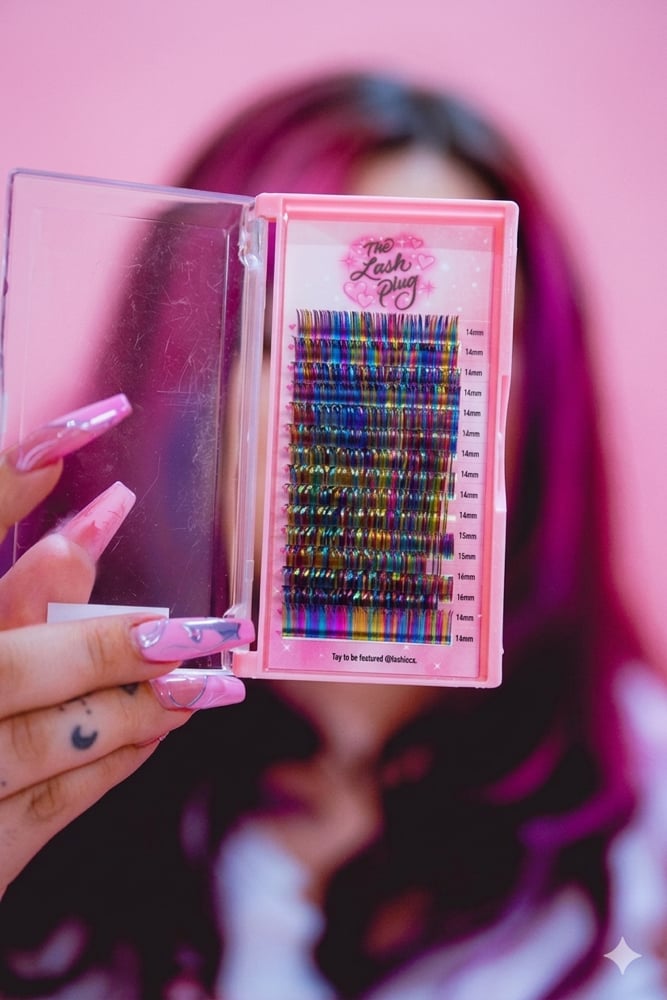 Image of Ombré Rainbow Fiesta Tinsel