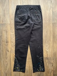Image 3 of '08 Number (N)ine Paint Splatter Drawstring Pants - 3