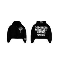 Hidden potential god bless who ever hating on me zip up hoodie 
