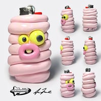 Strawberry Ice Cream 1 Of 1 Clay Lighter Case