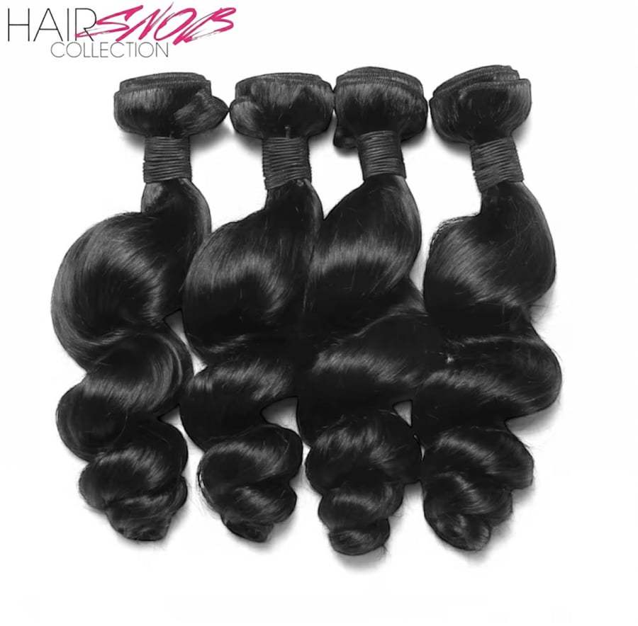Image of Elegent Mink Brazilian Loose Wave Virgin Hair