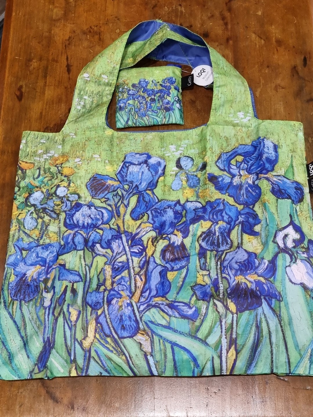 Image of Museum Collection Shopping Tote - Irises