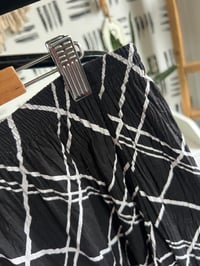 Image 2 of black and white skirt 