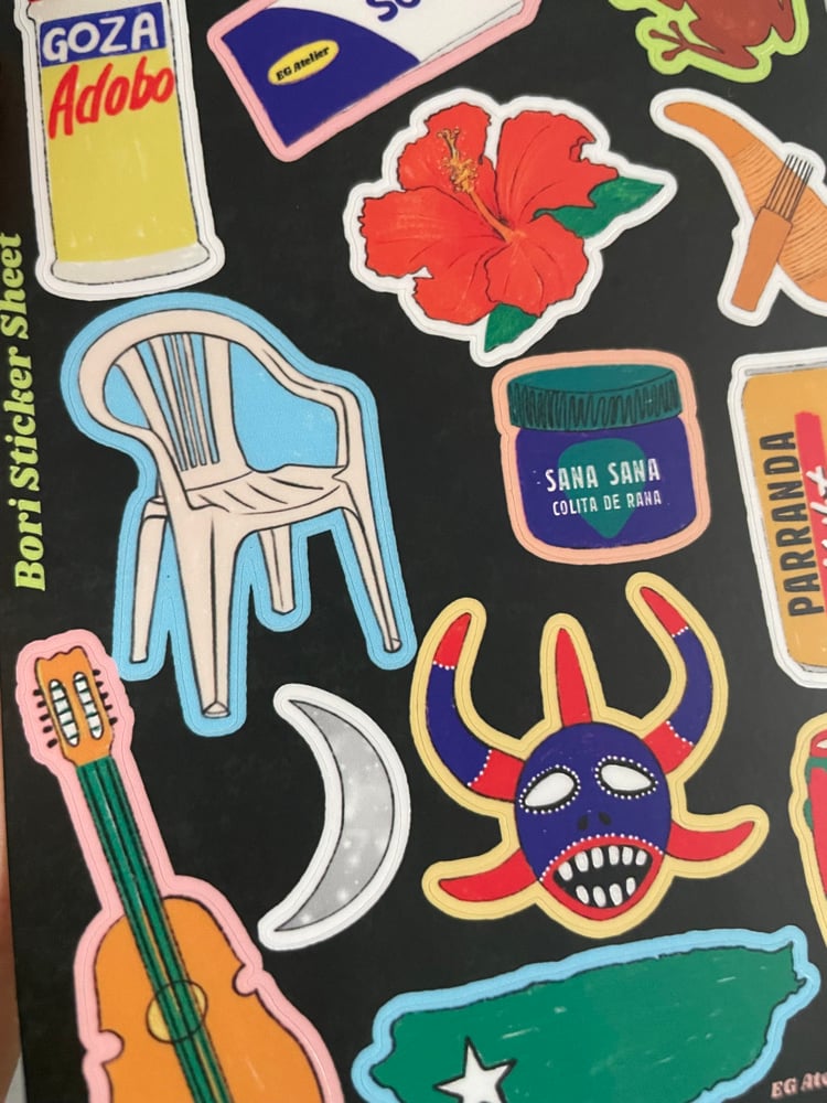 Image of Bori Sticker Sheet