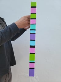 Image 3 of Crowded Spaces: Purple and Teel