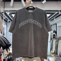 Image 5 of Forgiveness oversized grey washed tshirt emb
