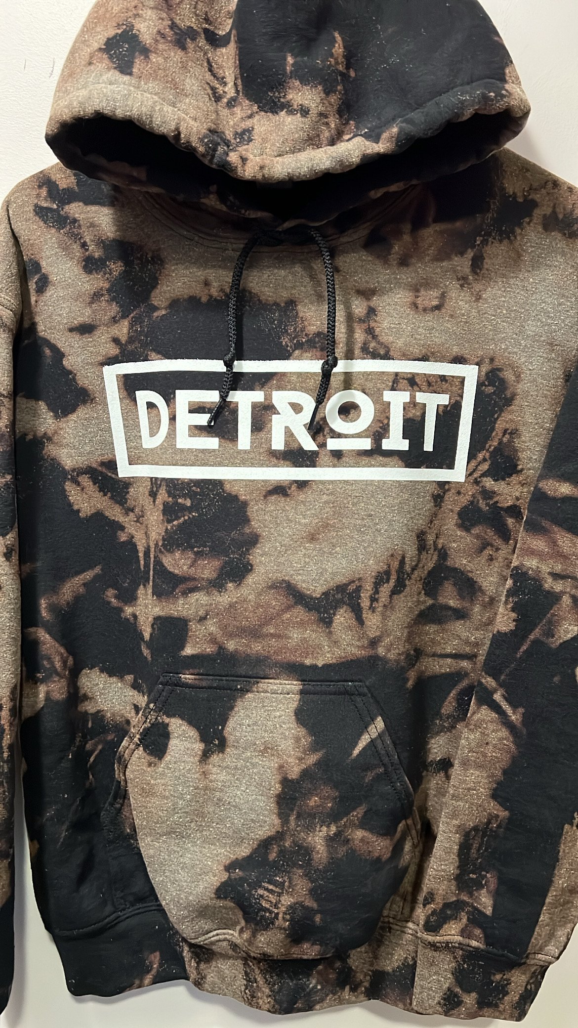 Detroit Boxed Logo Hoody